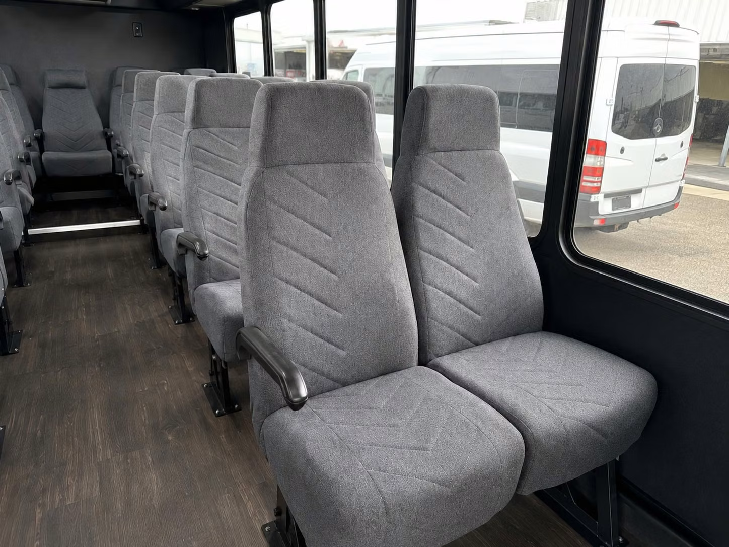 18 passenger minibus inside