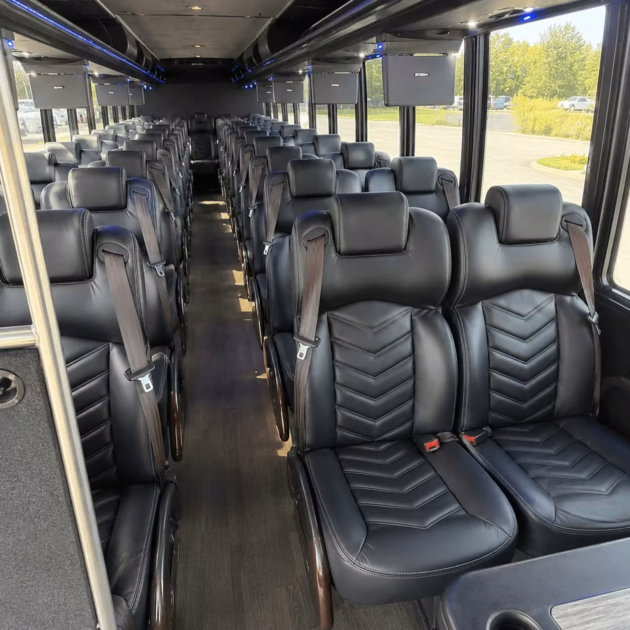 35 passenger minibus inside