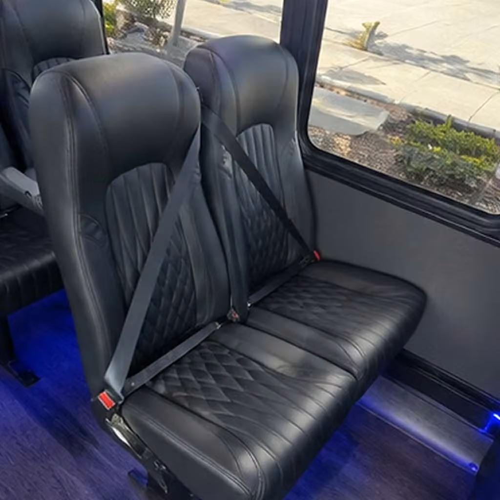 35 passenger minibus interior