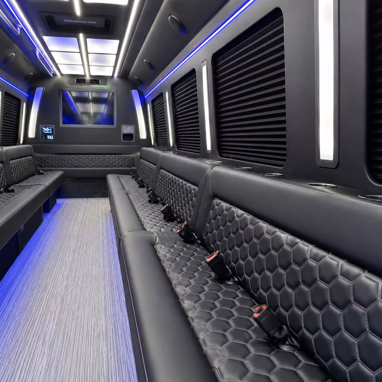 party bus interior