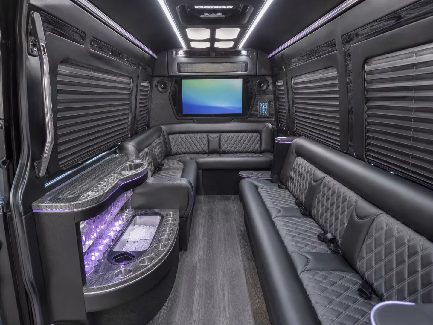 sprinter limousine inside