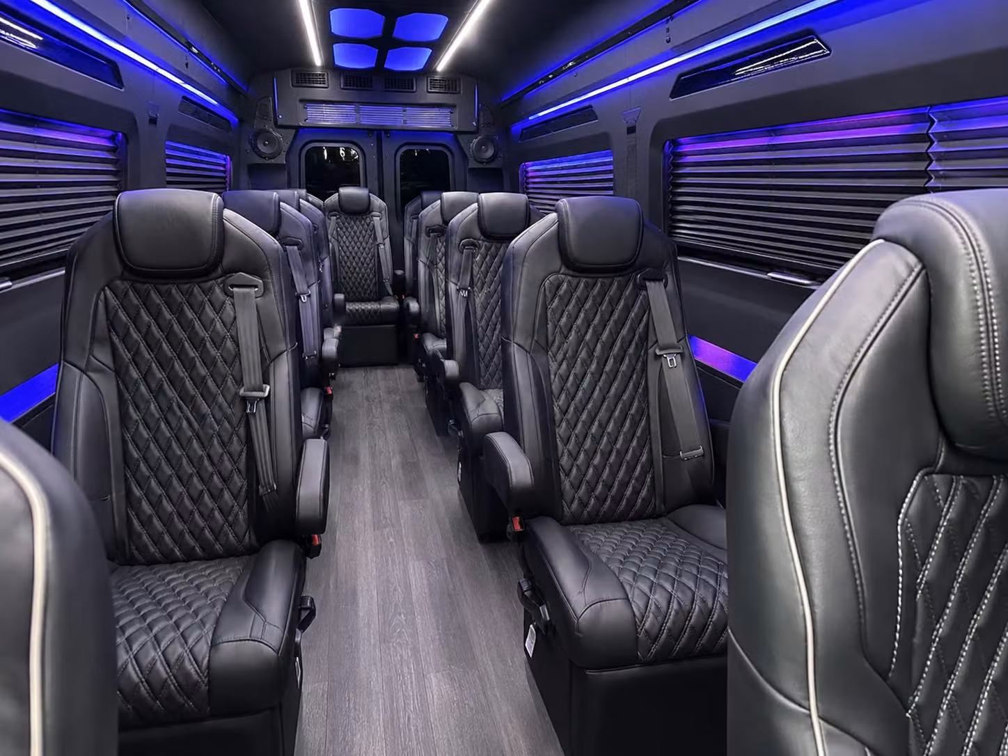 sprinter van with driver interior