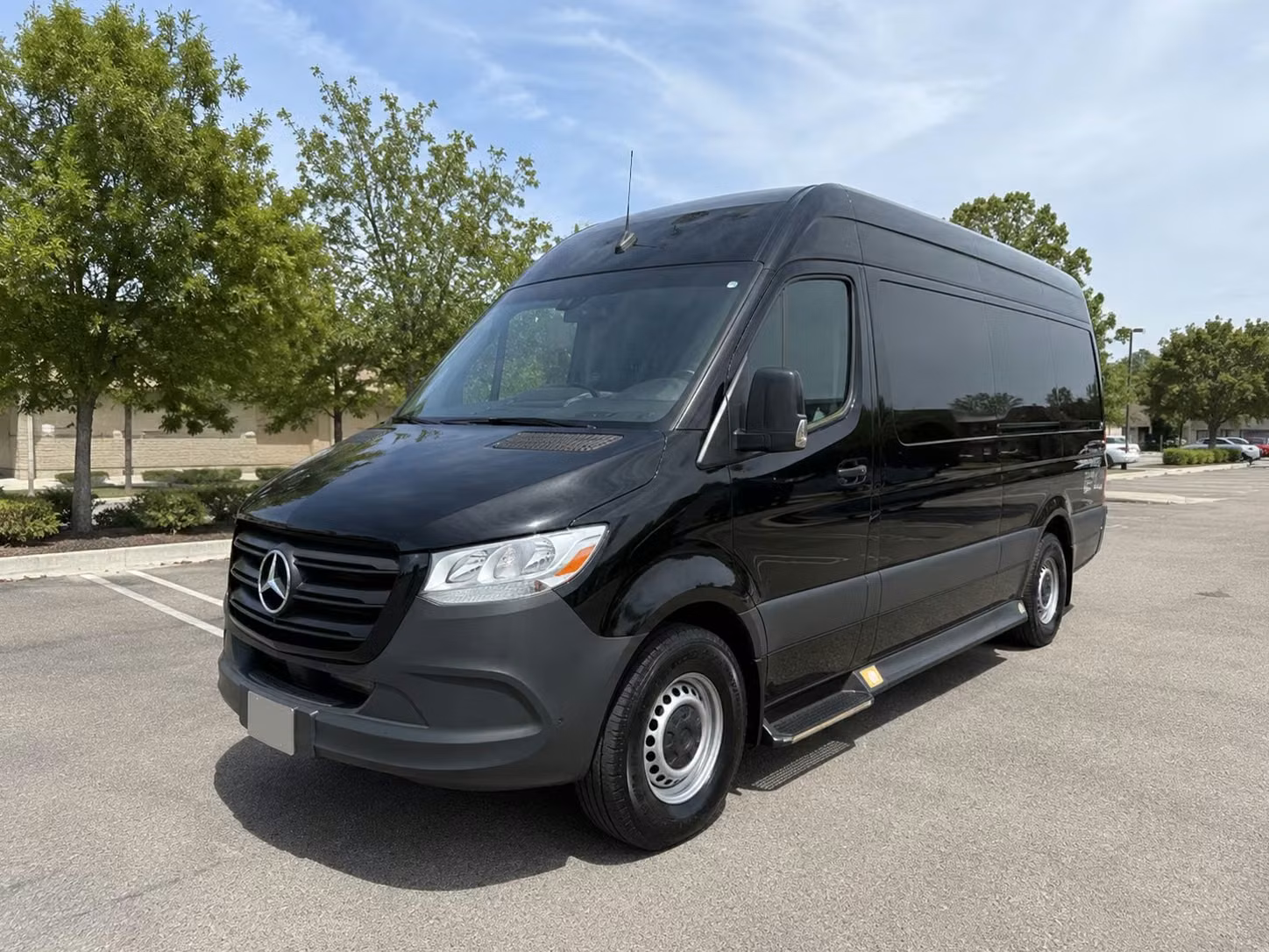 sprinter van with driver